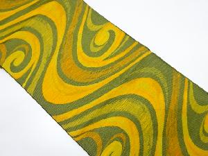 流水模様織り出し名古屋帯